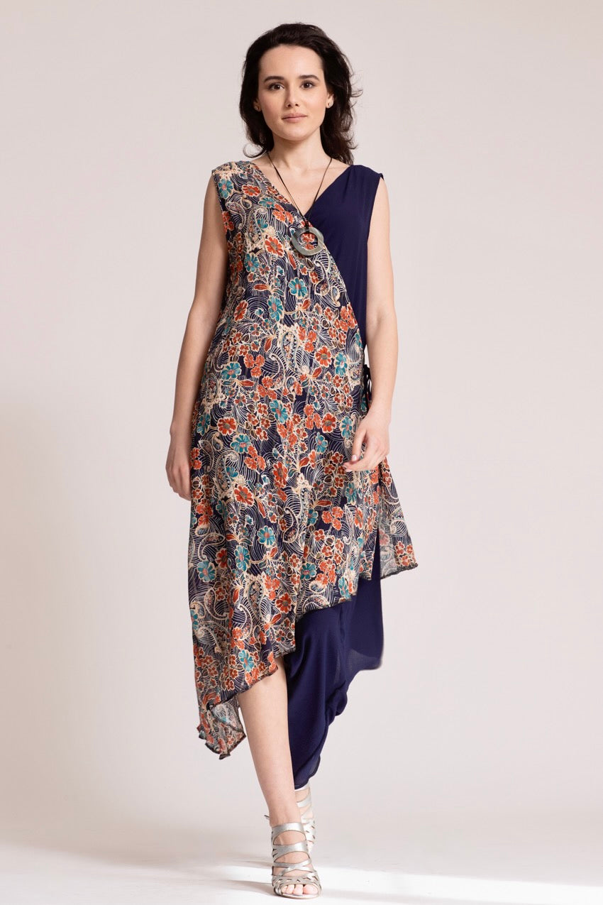 Demi Dress Bleu&Cat/Bleu