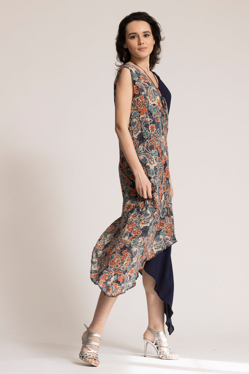 Demi Dress Bleu&Cat/Bleu