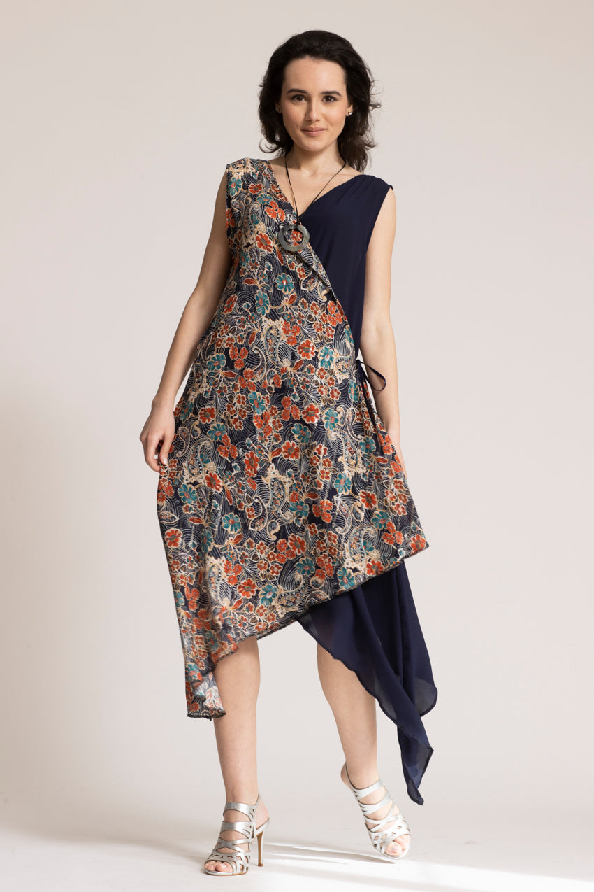 Demi Dress Bleu&Cat/Bleu