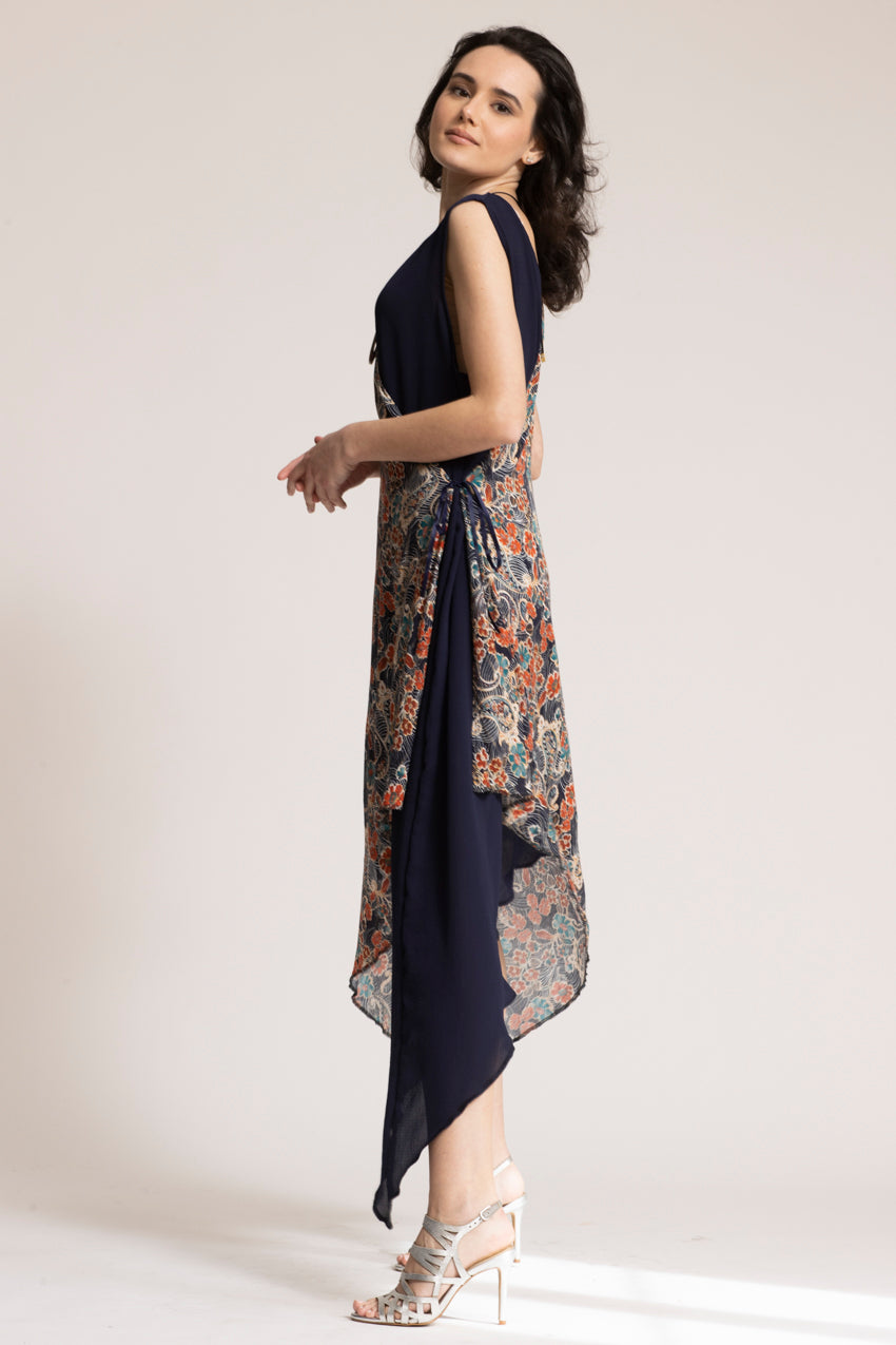 Demi Dress Bleu&Cat/Bleu