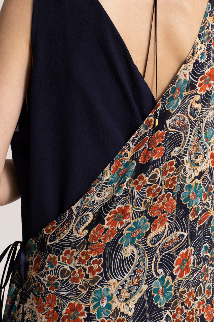 Demi Dress Bleu&Cat/Bleu