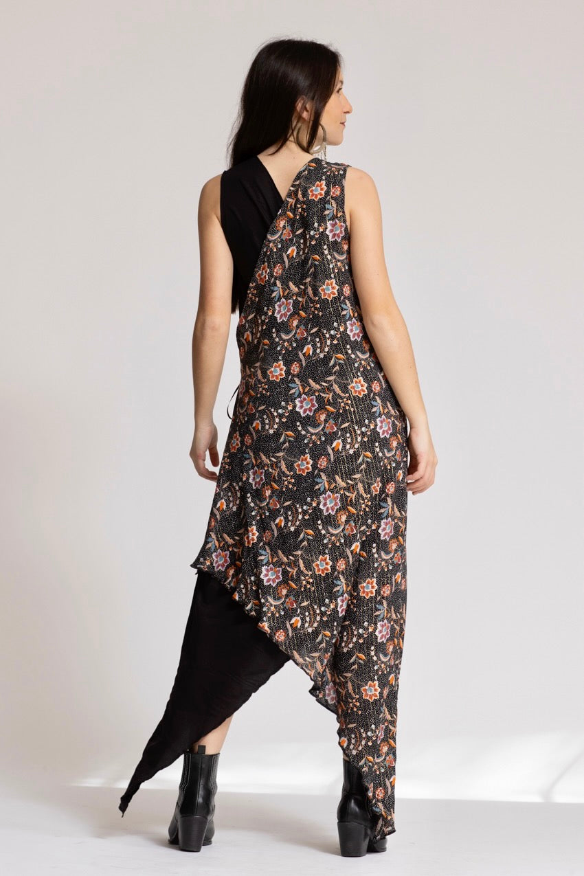 Demi Dress Noir&Cat/Noir