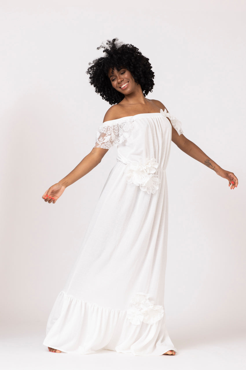 Robe Longue Frida Free Lino