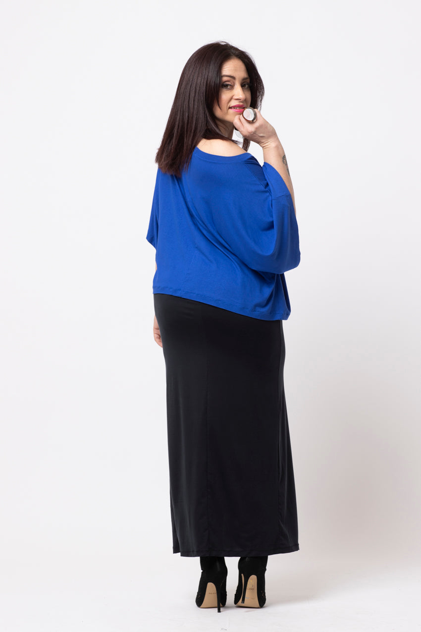 Jupe Longue Slide Noir