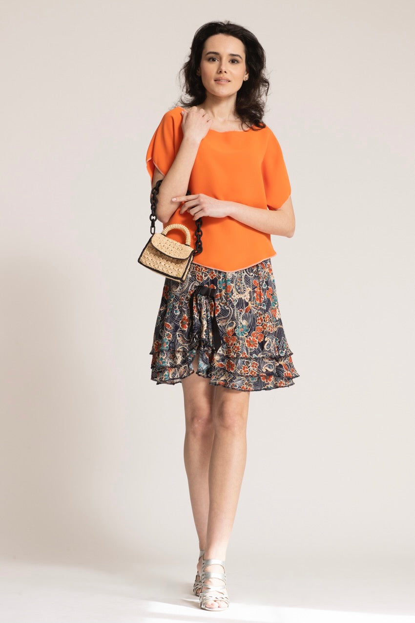 Haut Jeannine Orange