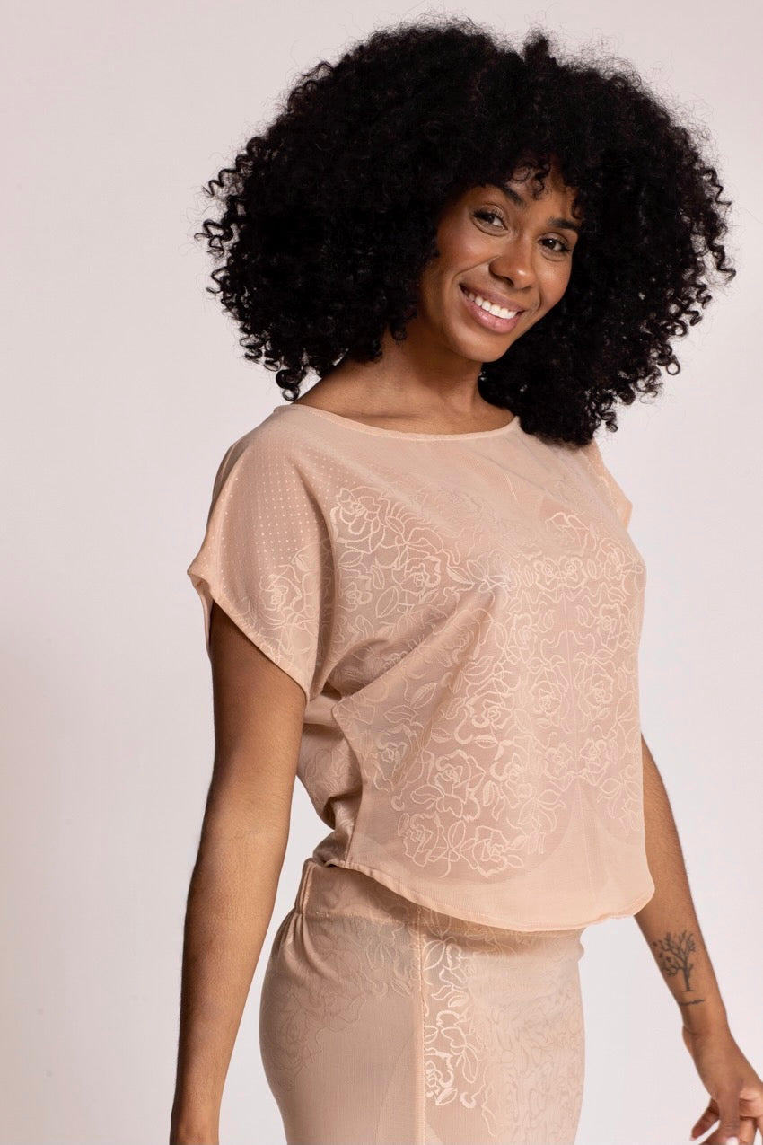 Haut Jeannine Lace&Nude