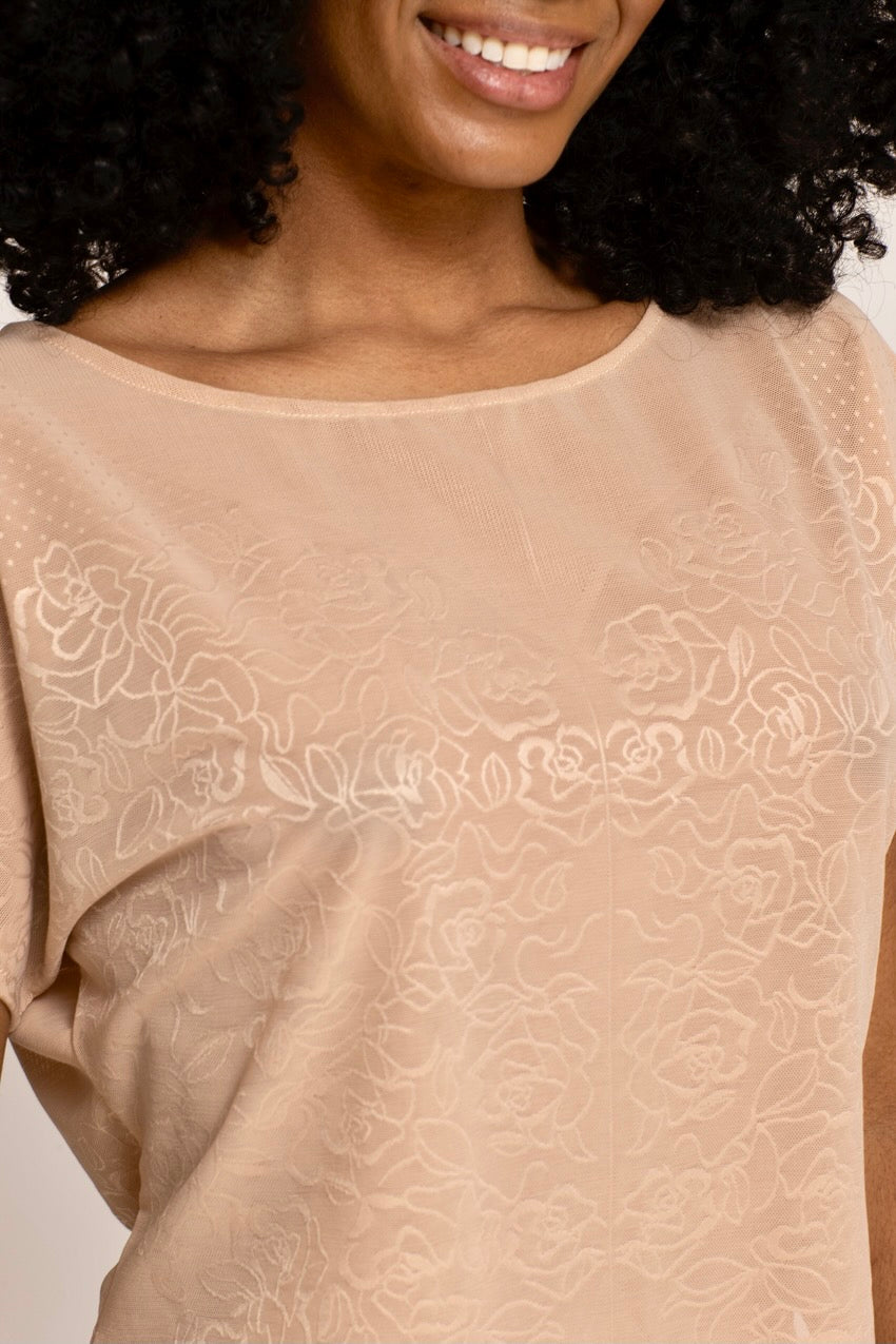 Haut Jeannine Lace&Nude