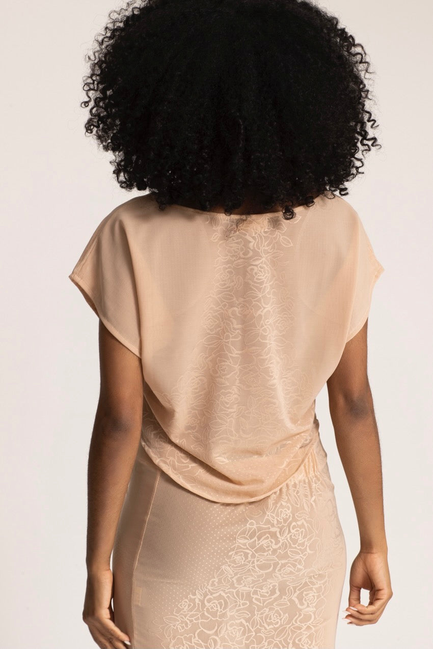 Haut Jeannine Lace&Nude