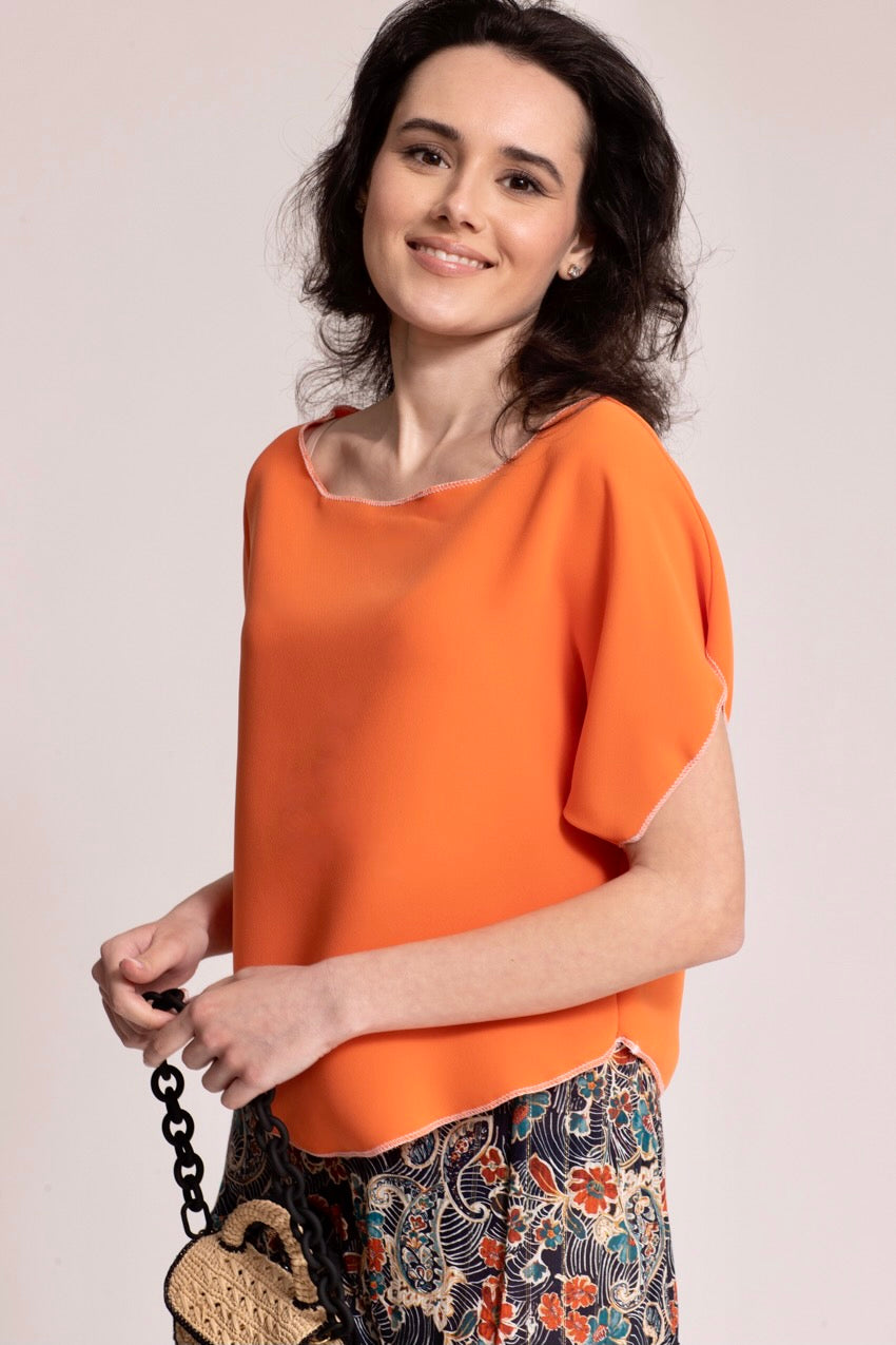 Haut Jeannine Orange