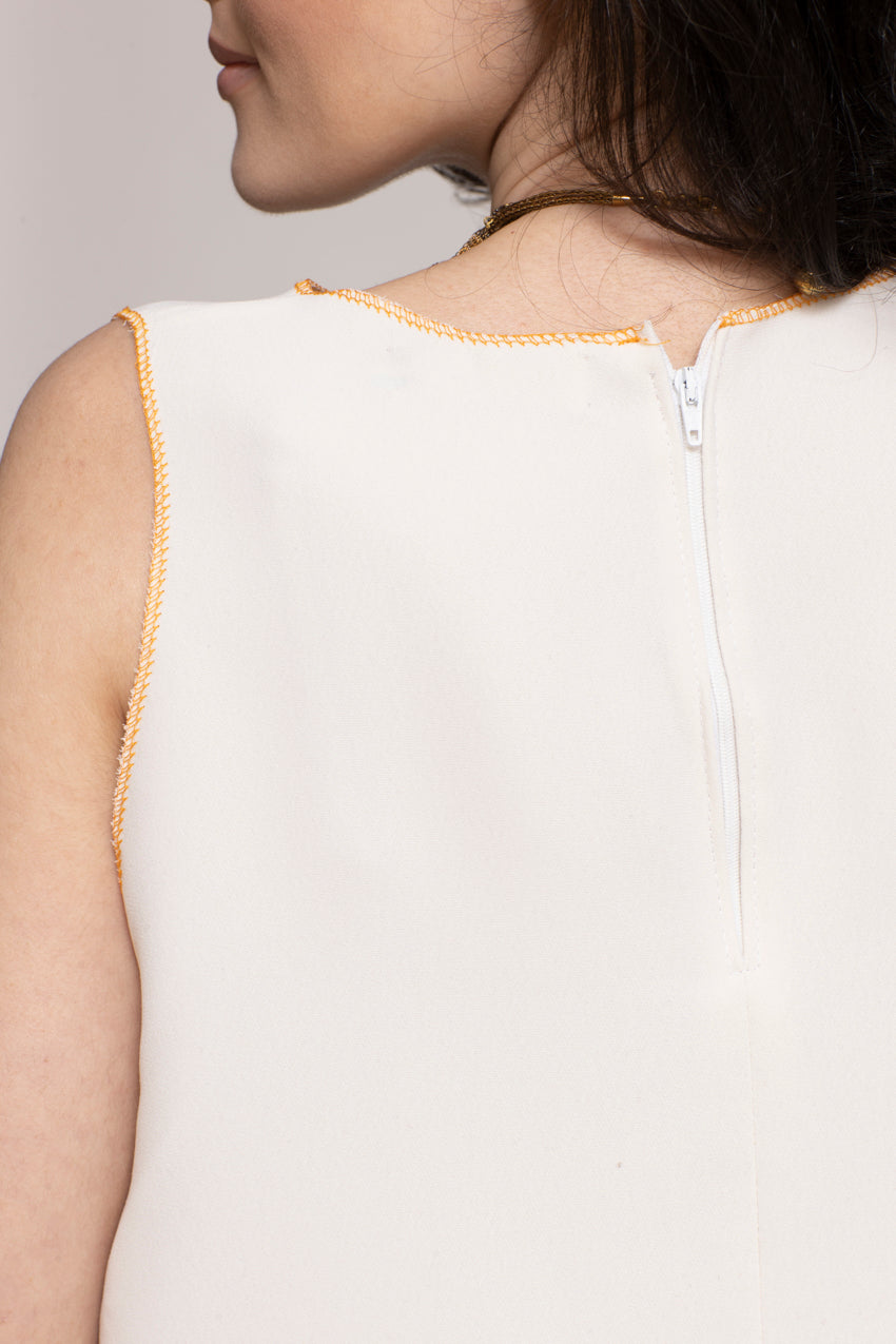 Haut Marine Dos Nageur White