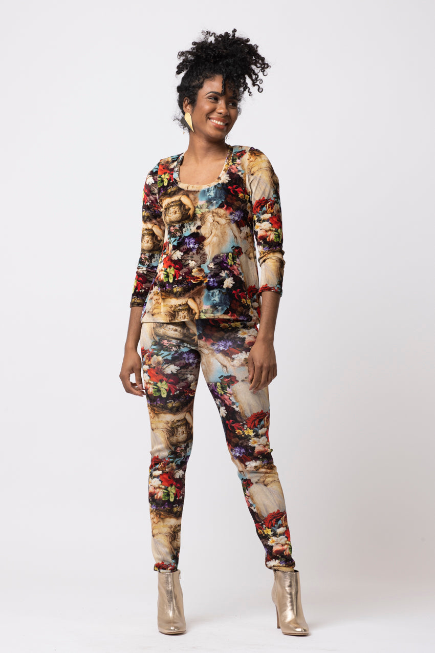 Pantalon Reversible Legg In Angel&Leo Red