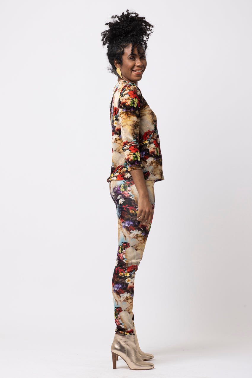 Pantalon Reversible Legg In Angel&Leo Red