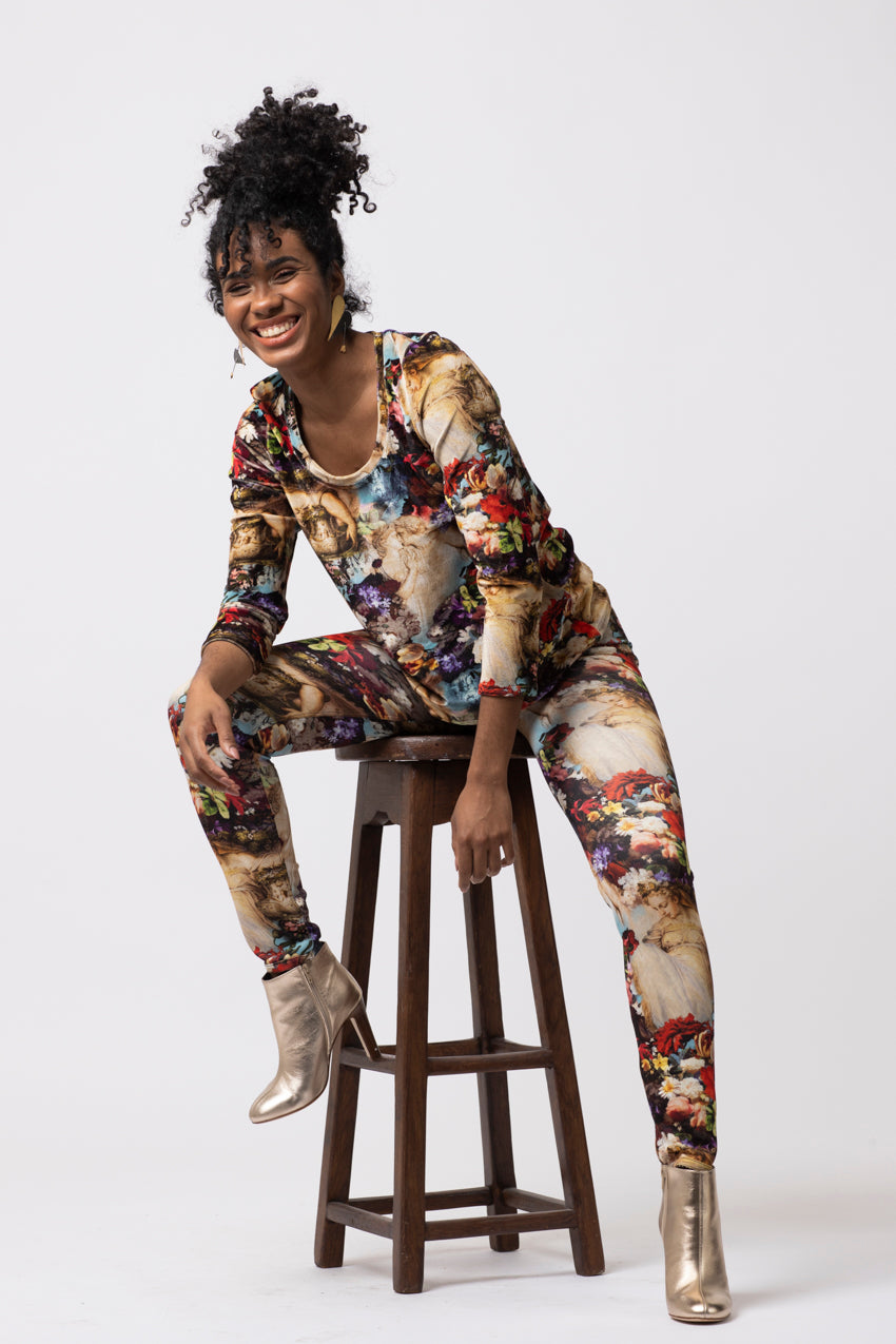 Pantalon Reversible Legg In Angel&Leo Red