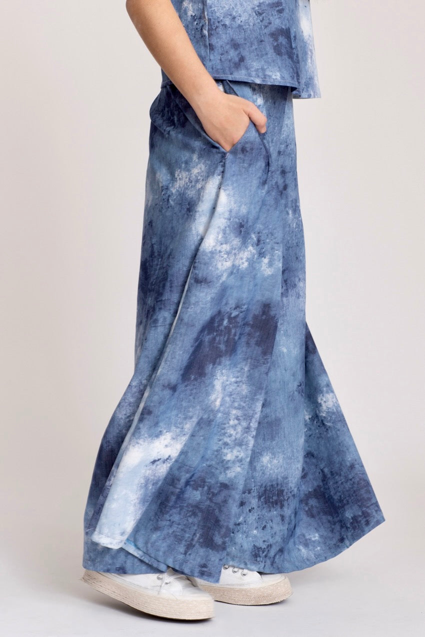 Pantalon Large Taille Elastique Julya TY&Dy