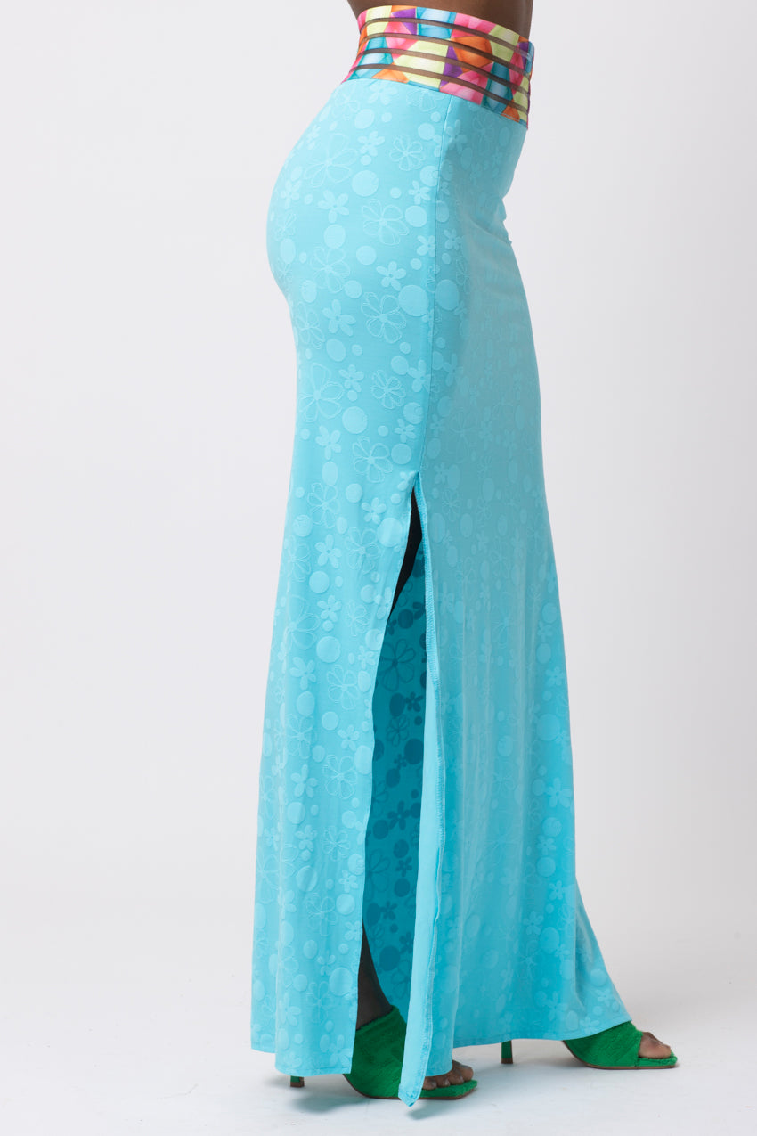 Jupe Longue Azur Miami