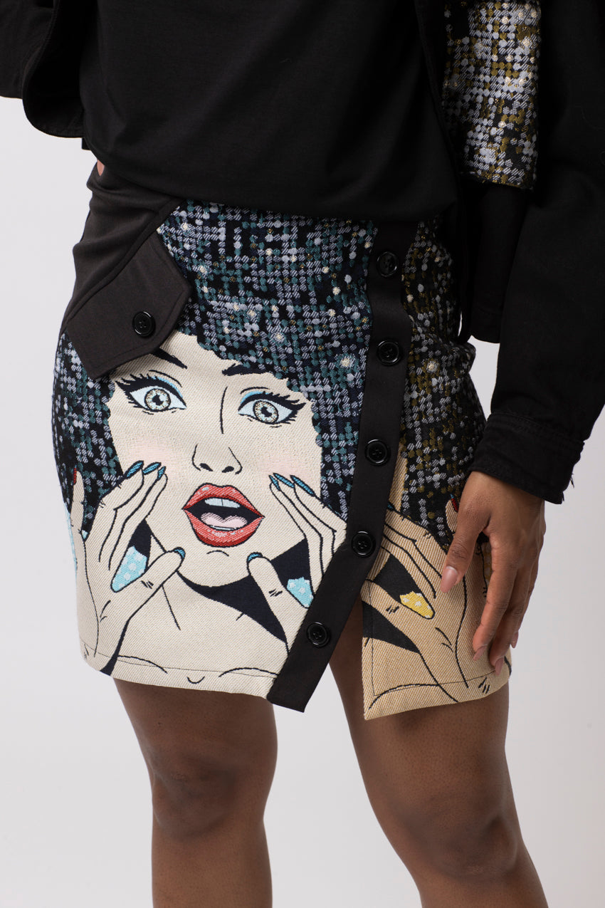 Jupe Remake Pop Grido