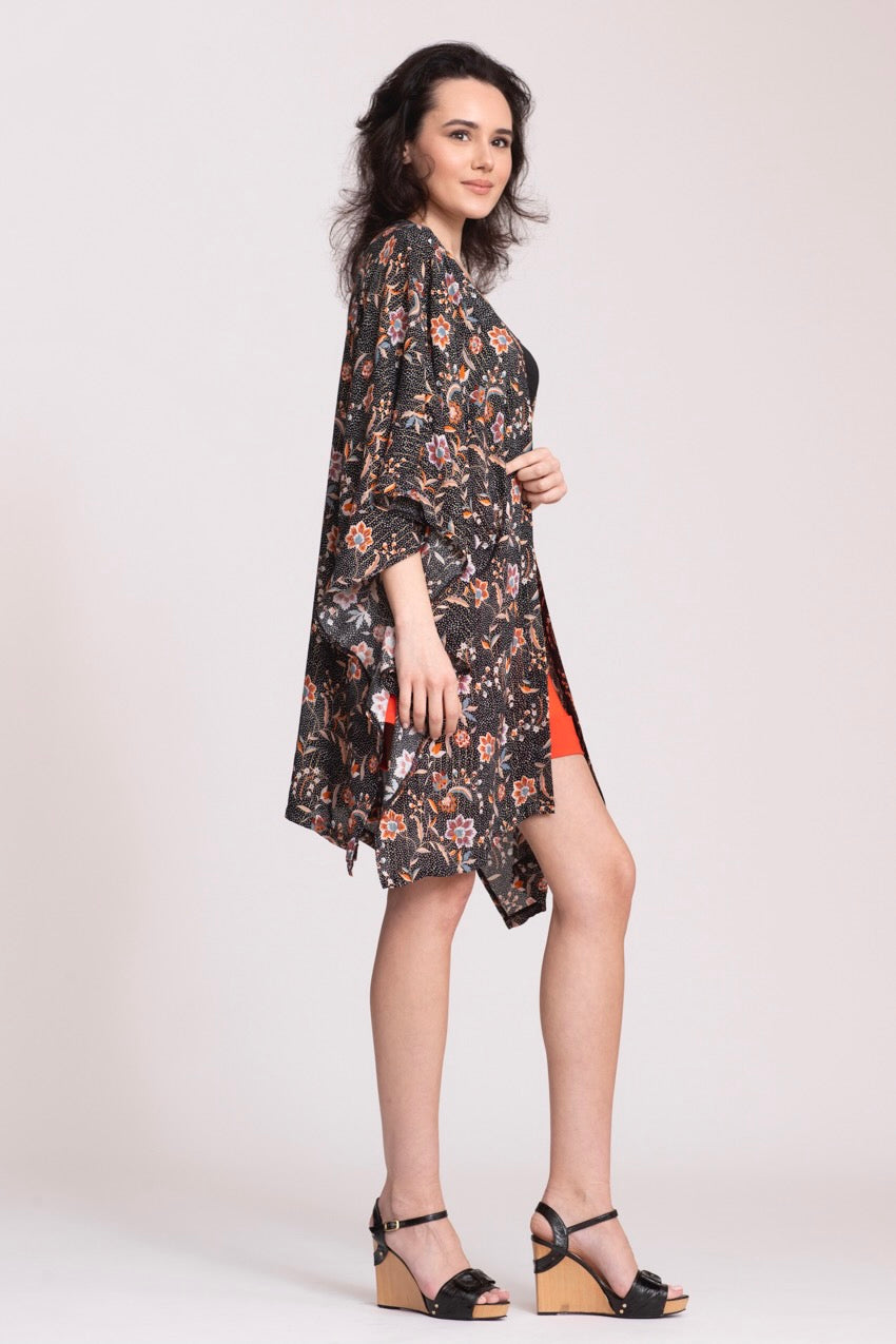 Kimono Petali Cat Noir