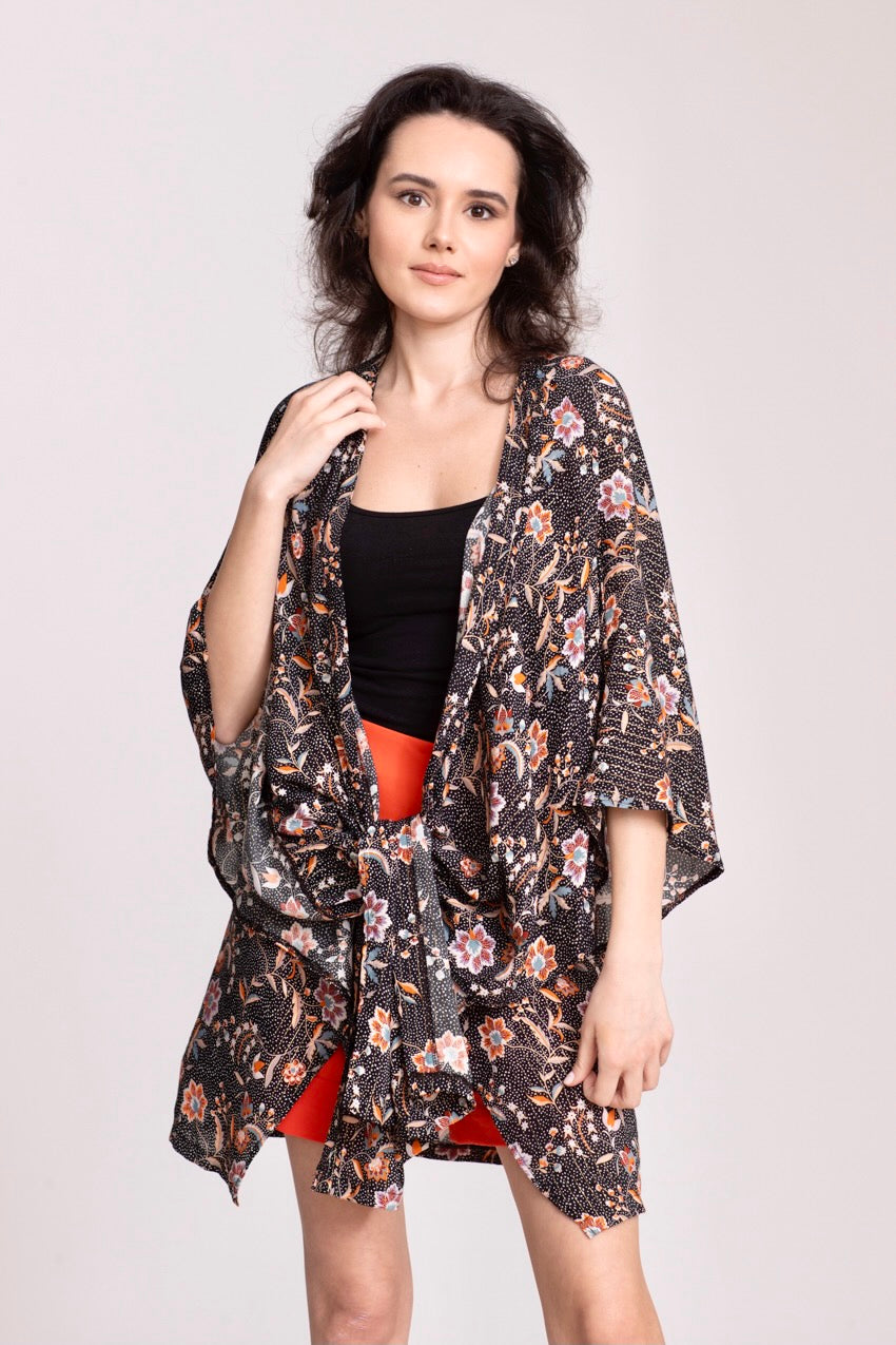 Kimono Petali Cat Noir
