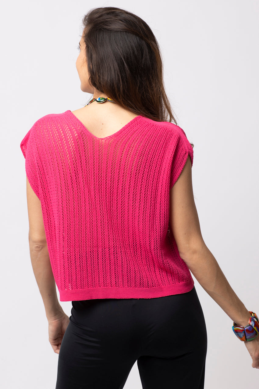 Maille Carusel Ete Fuxia