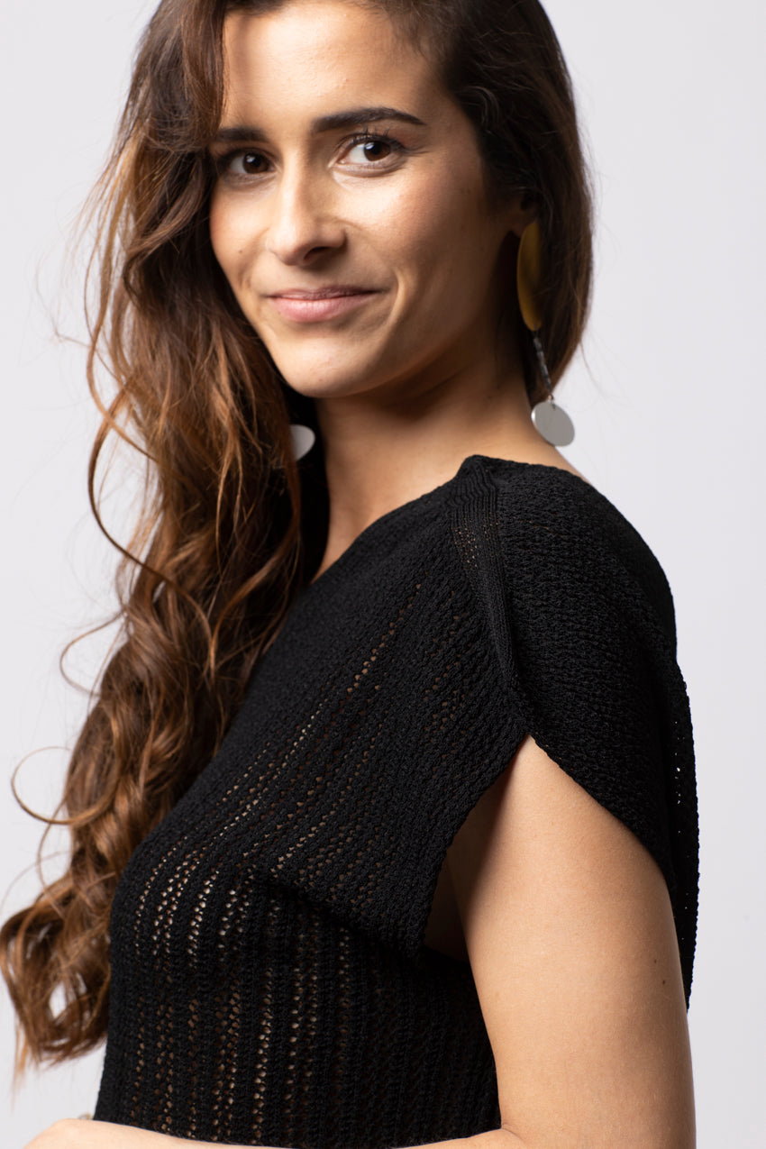 Maille Carusel Ete Noir