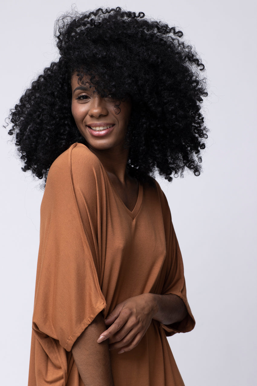 Robe Overall Noisette