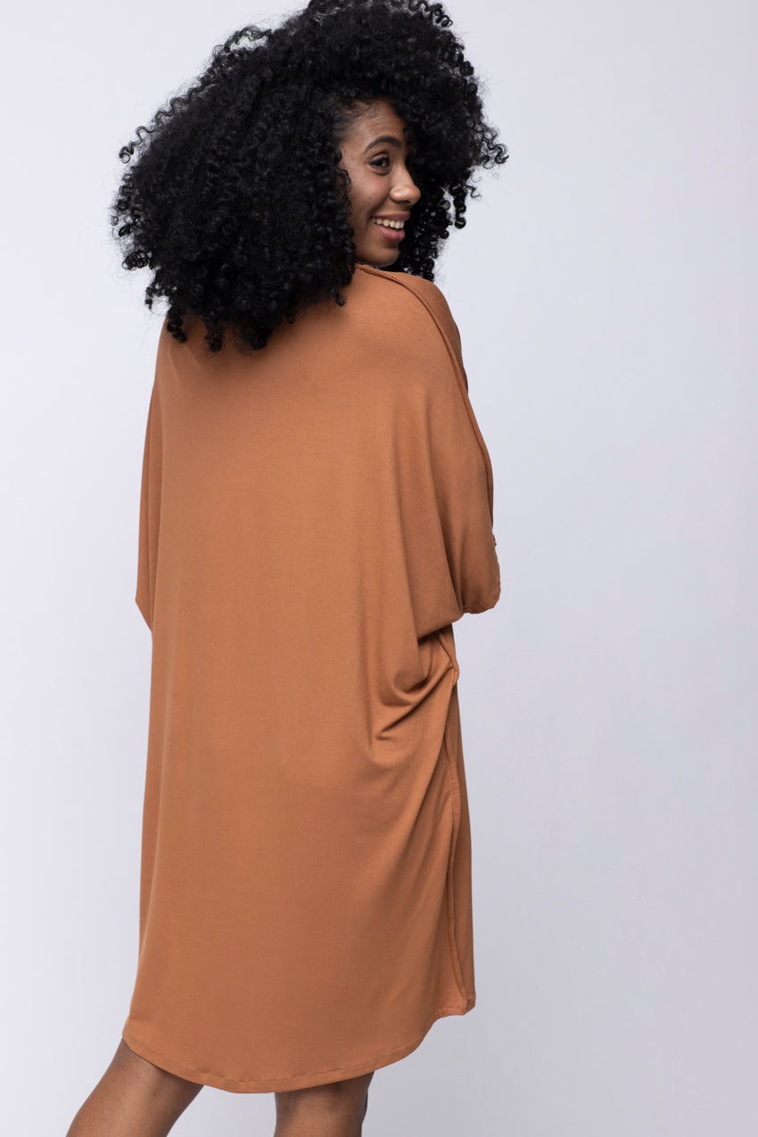 Robe Overall Noisette