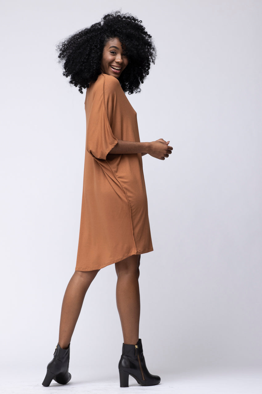 Robe Overall Noisette