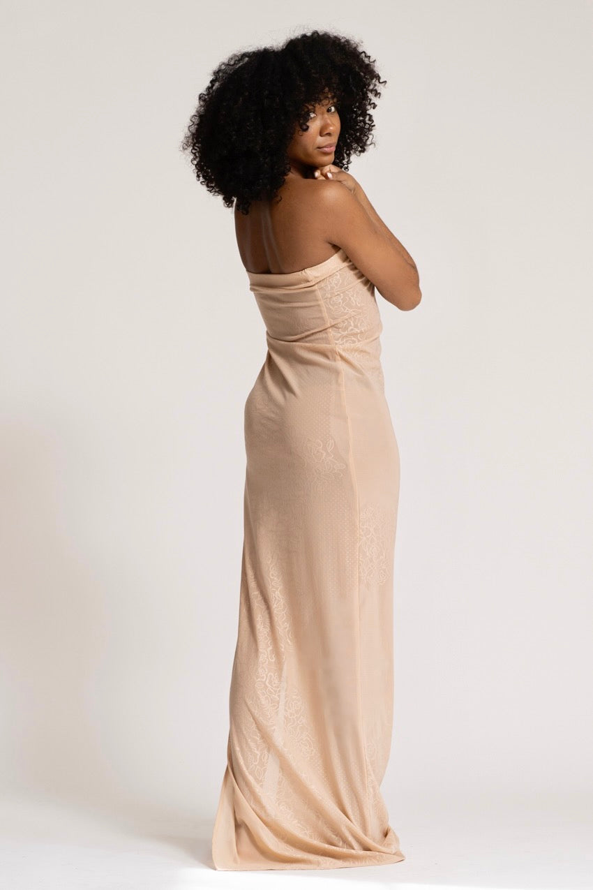 Robe Longue Brandille Lace&Nude