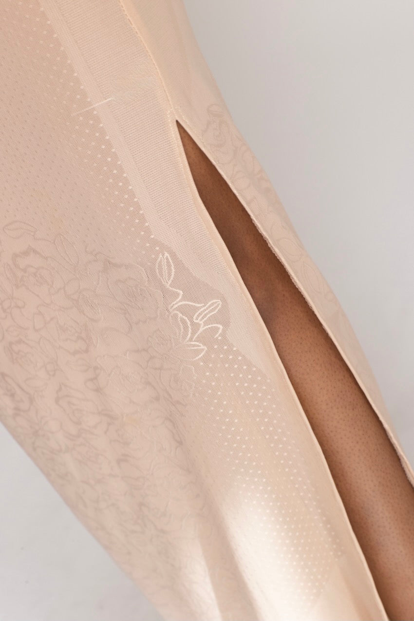 Robe Longue Marine Lace&Nude