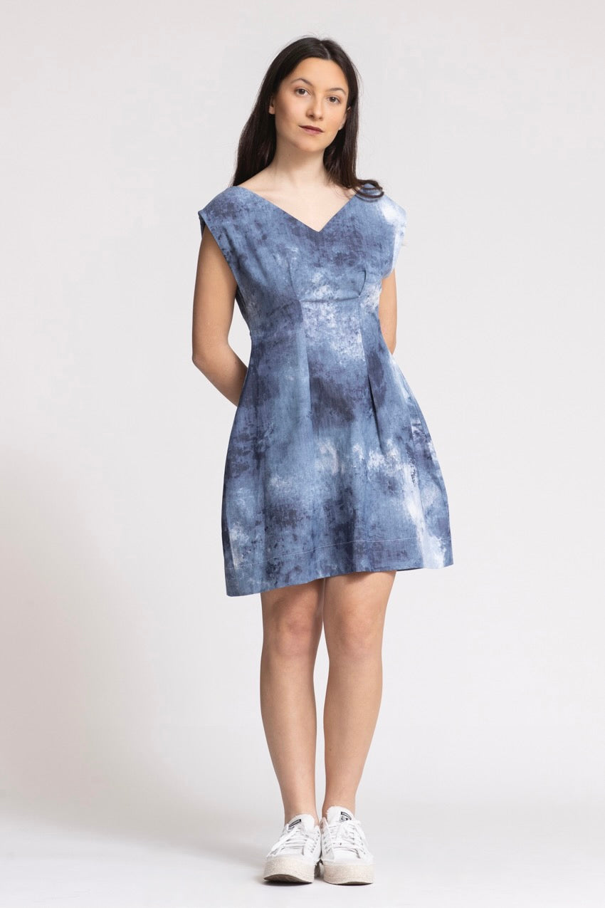 Robe Midi Corolle Denim Ty&DY