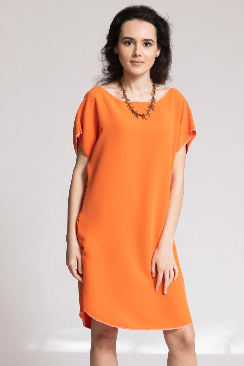 Robe Midi Jeannine Costiera Orange