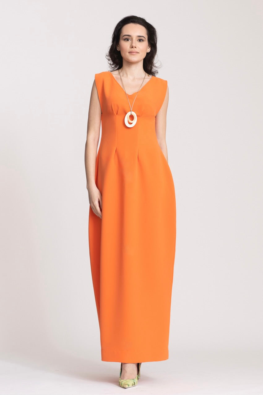 Robe Longue Corolle Costiera Orange