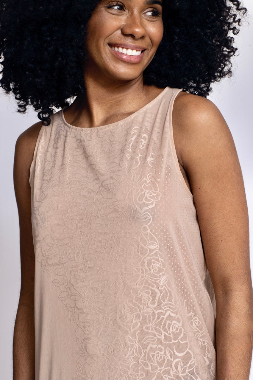 Robe Longue Marine Lace&Nude