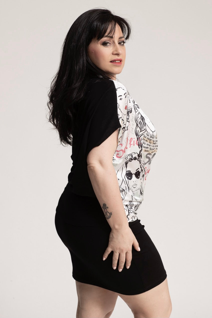 Robe Marelle Noir&Selfie