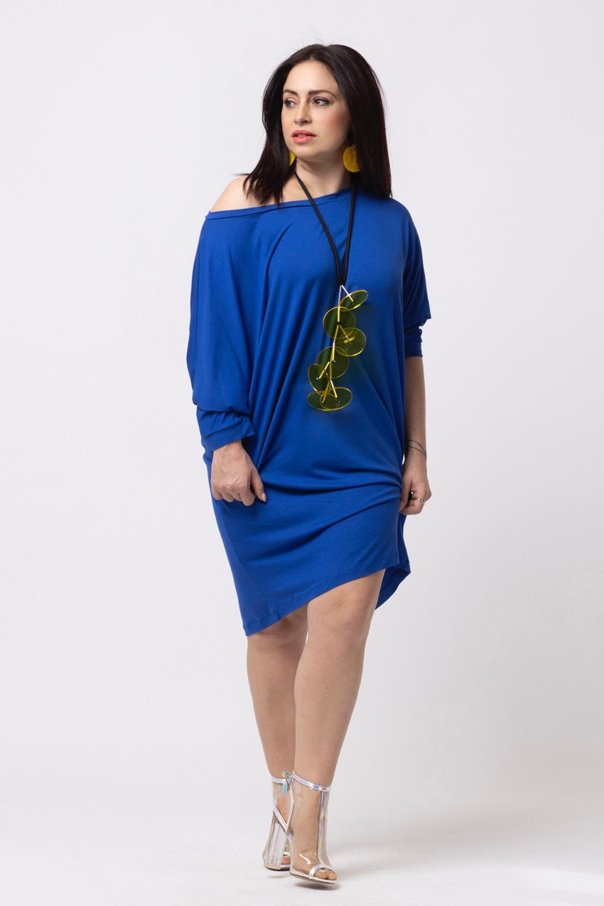 Robe Overall Pop Bleu