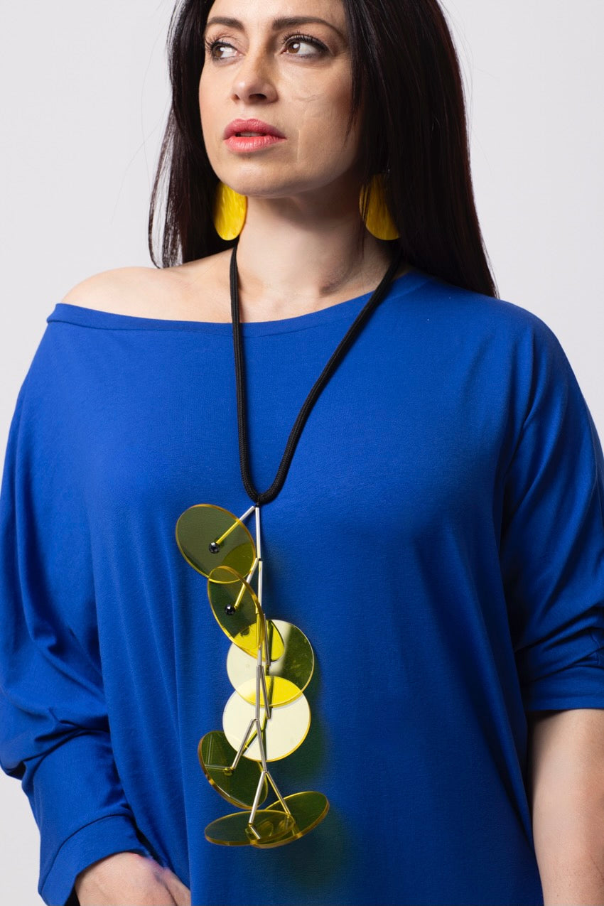 Robe Overall Pop Bleu