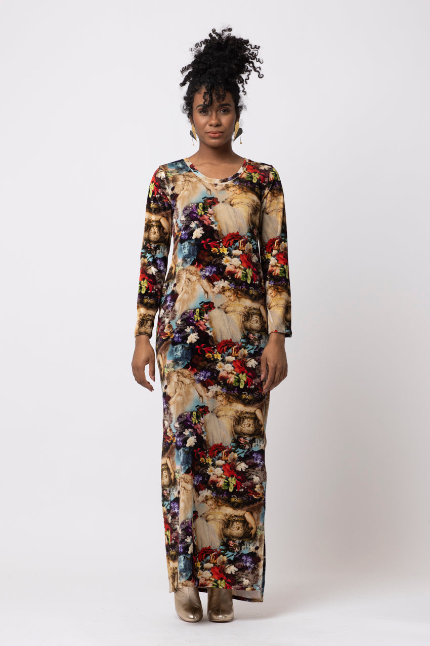 Robe Longue Slide Red Angel