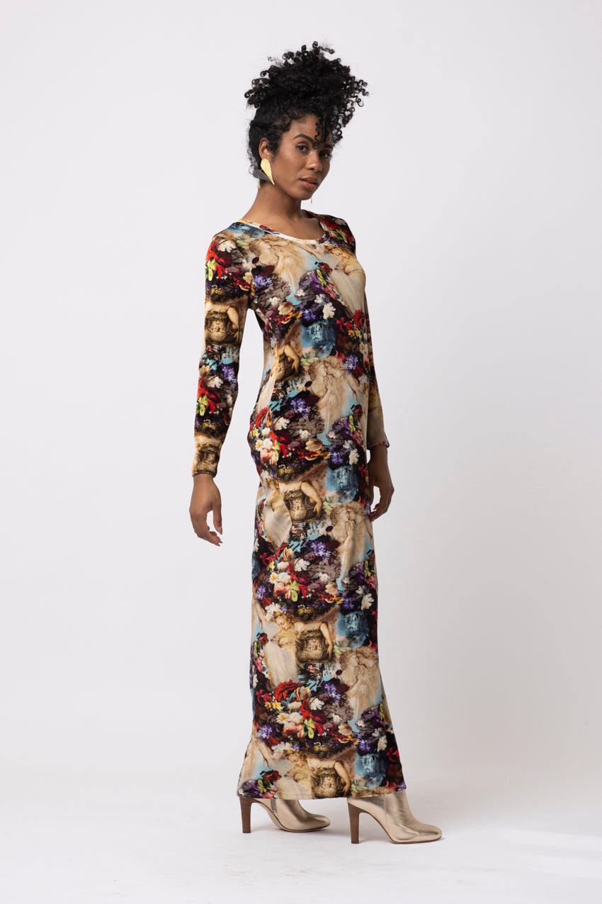 Robe Longue Slide Red Angel