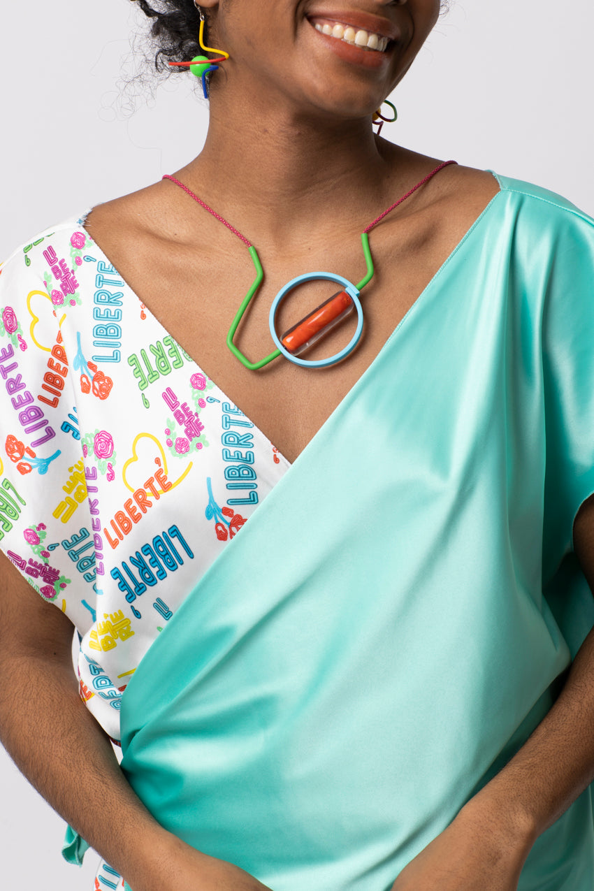 Robe Liberté Twins & Water Green