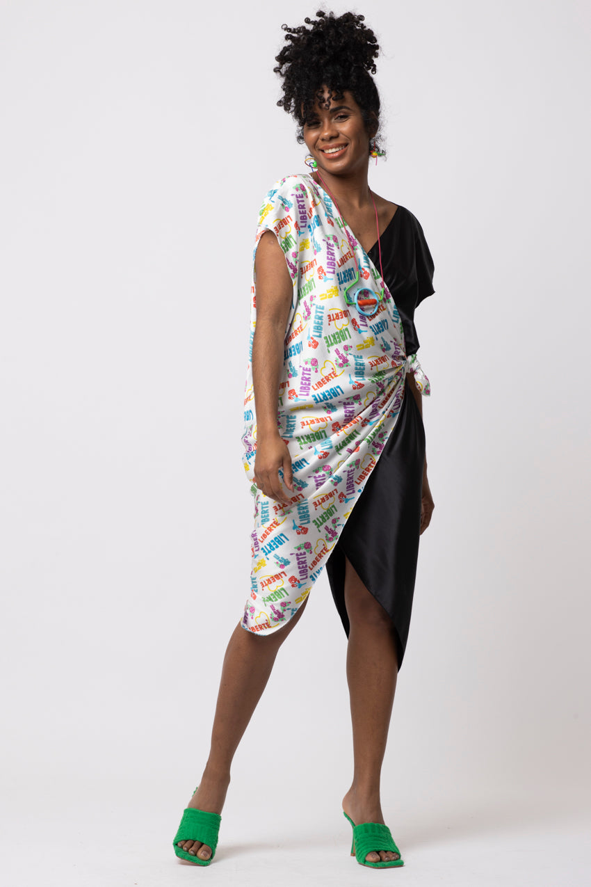 Robe Liberté Twins & Black