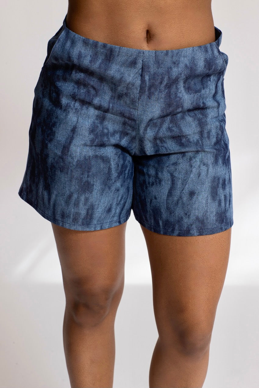 Short Marine Deep&Bleu
