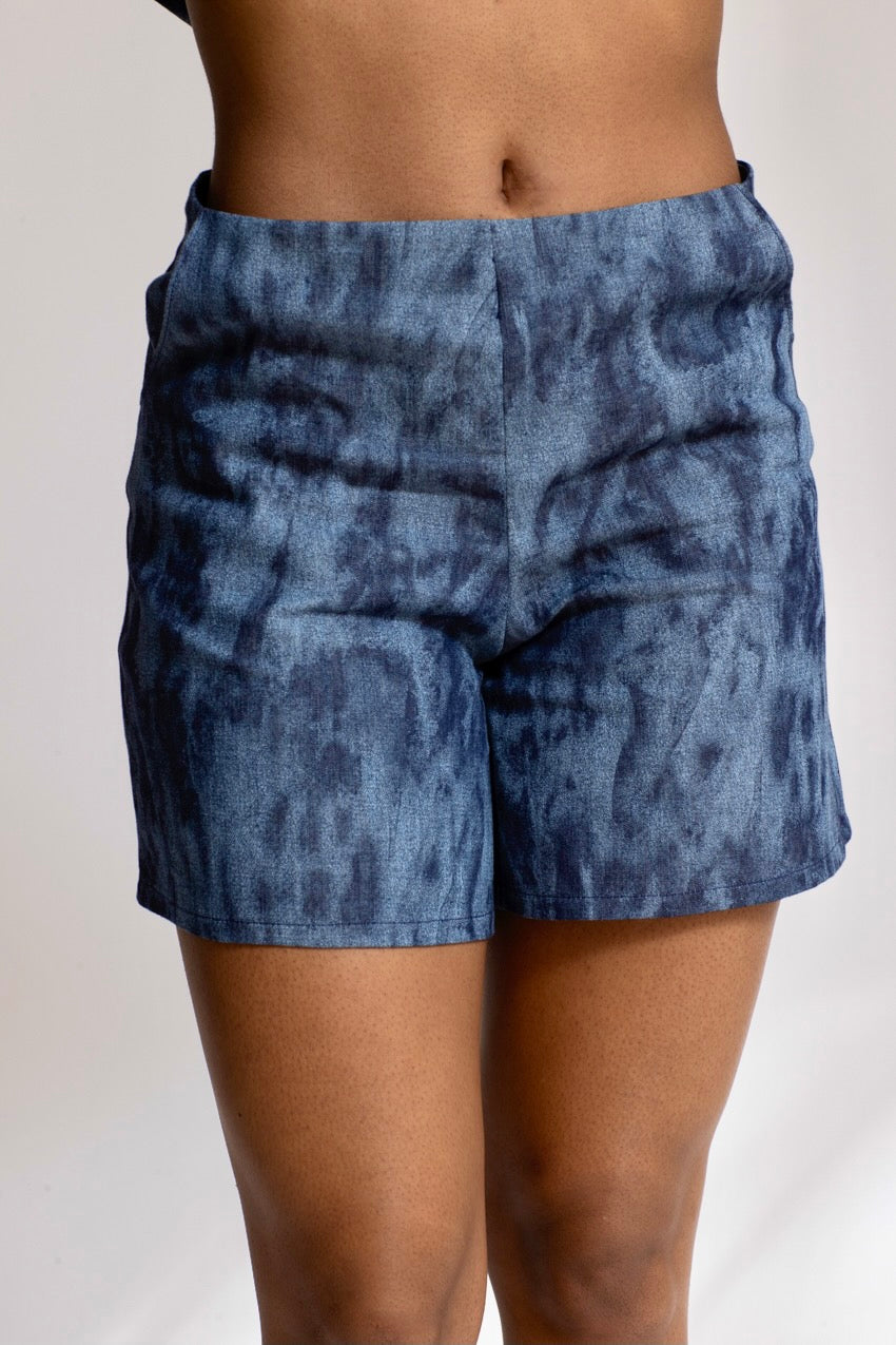 Short Marine Deep&Bleu