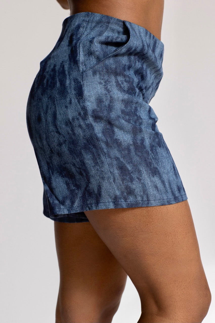 Short Marine Deep&Bleu