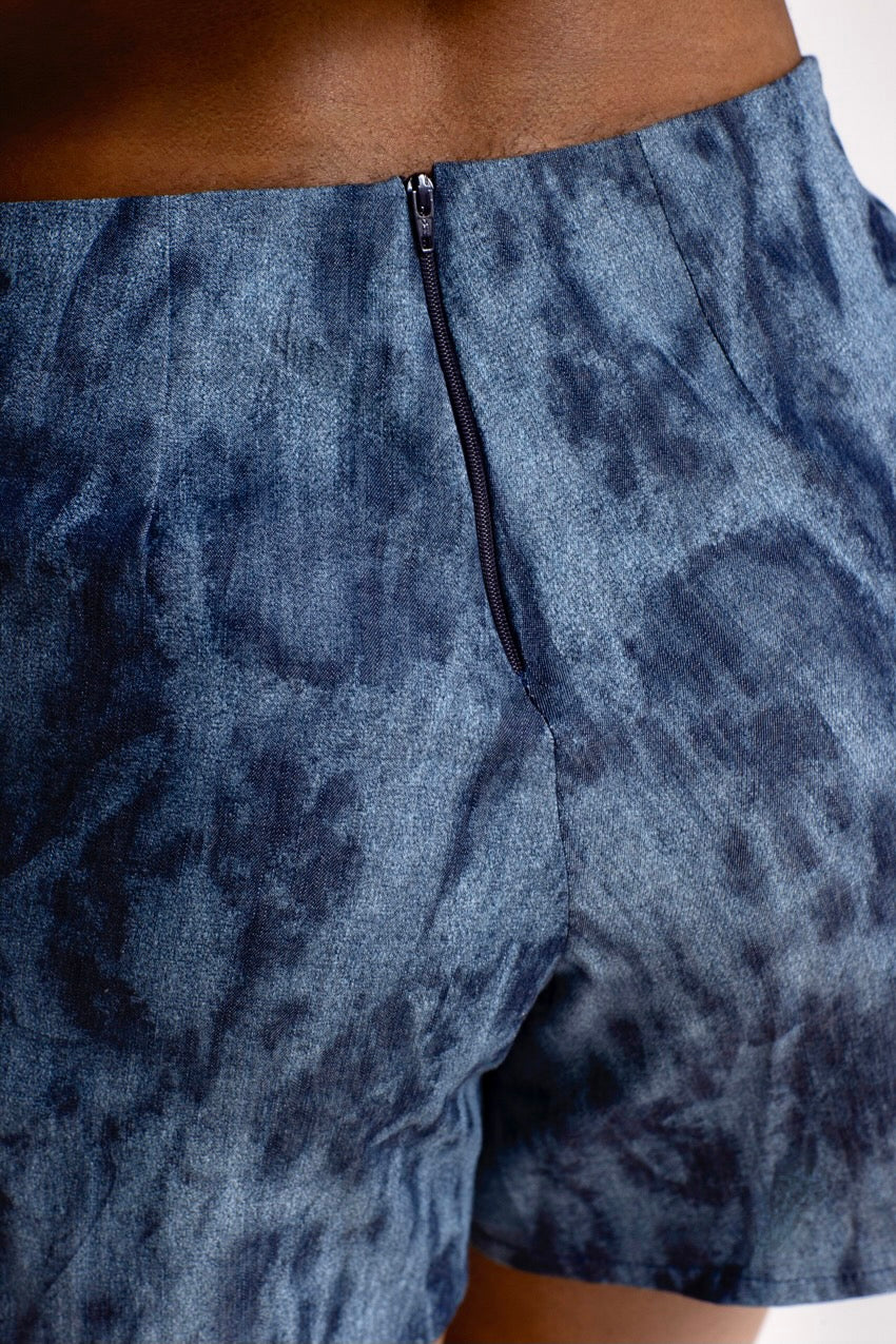 Short Marine Deep&Bleu