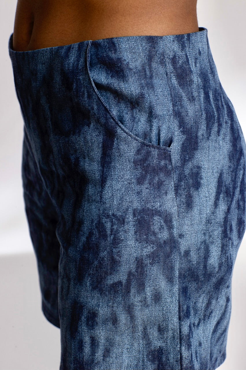 Short Marine Deep&Bleu