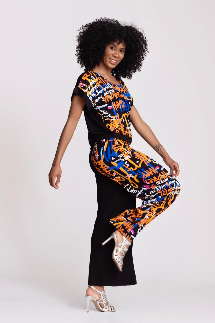 Pantalon Slide Twins Graffiti