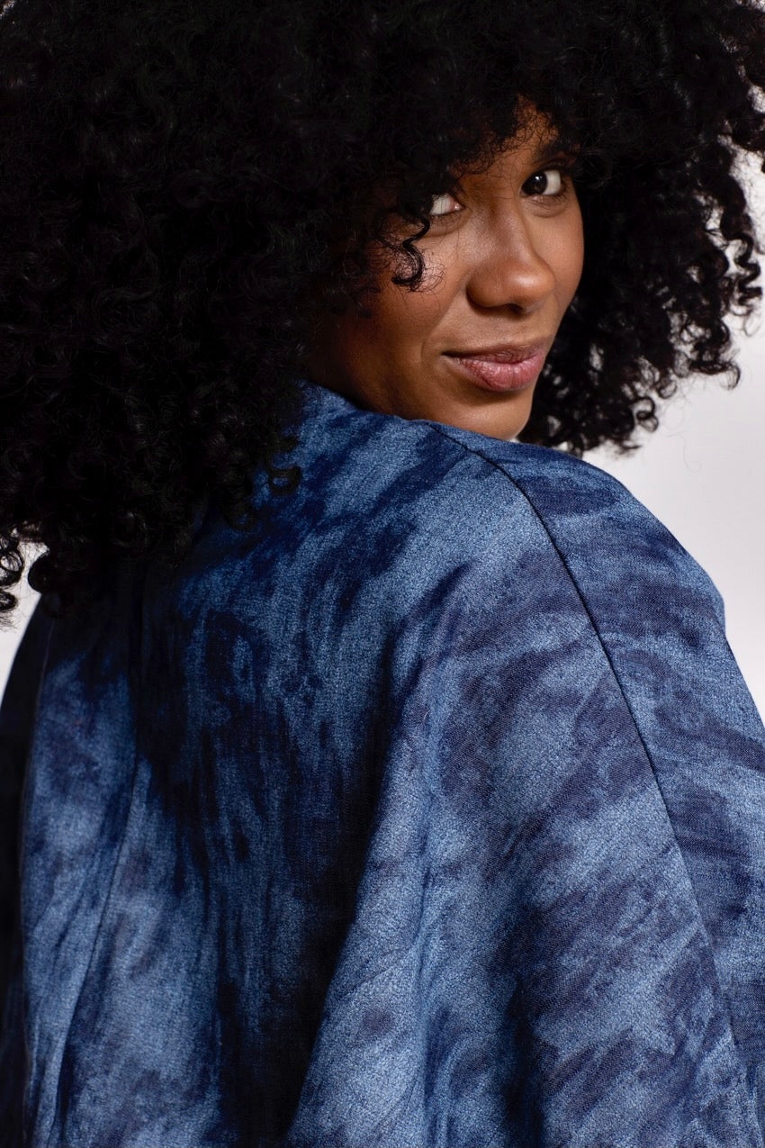 Veste BB Denim Deep&Bleu