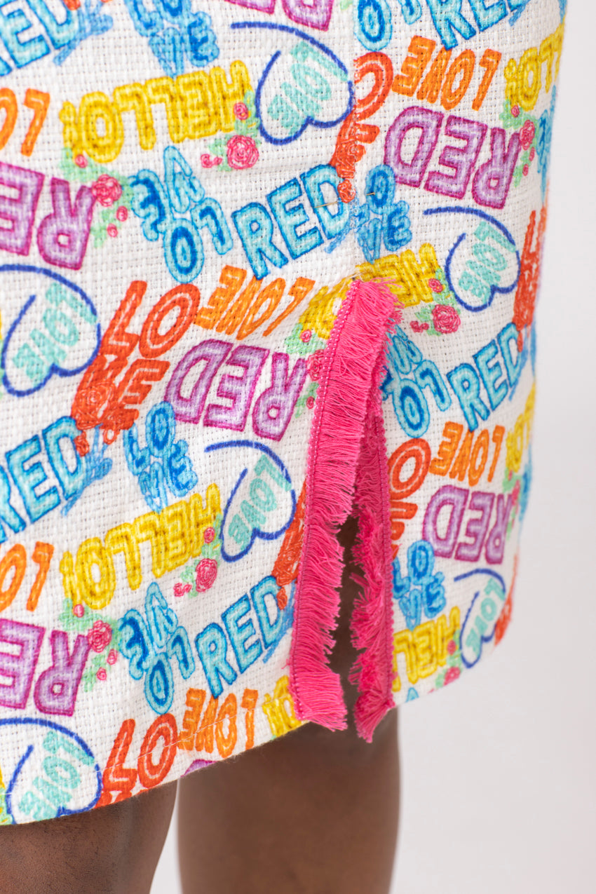 Jupe Remake Red Love