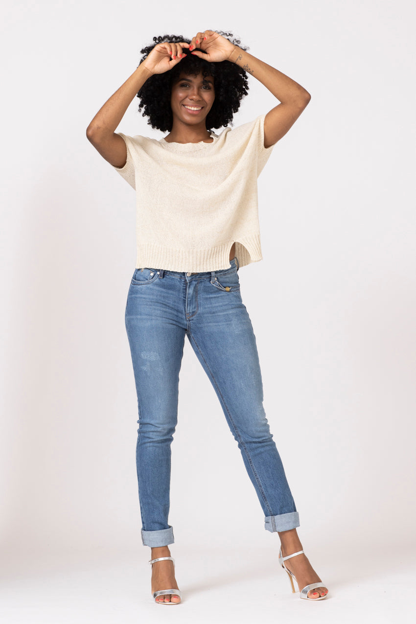 Maille Lurex Neo Beige