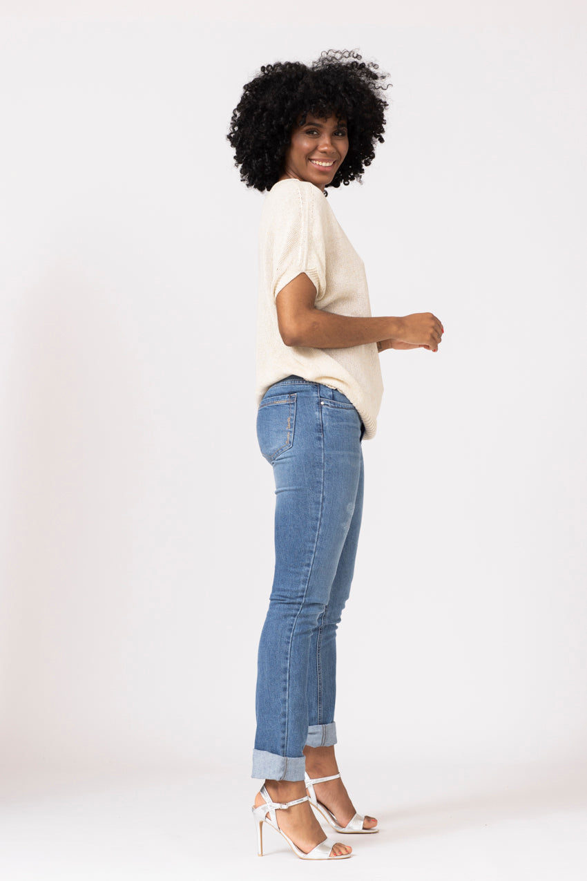 Maille Lurex Neo Beige